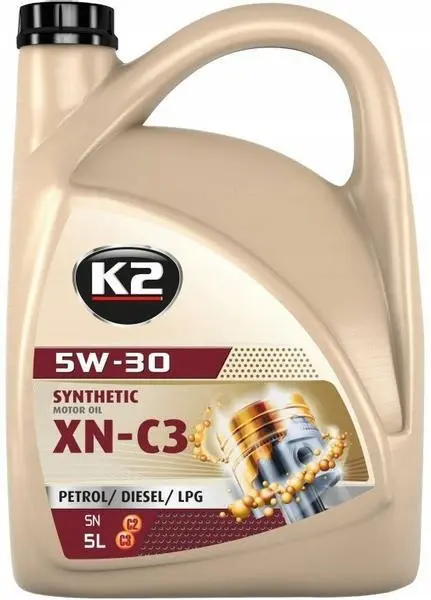 K2 TEXAR 5W30 XN-C3 SYNTHÉTIQUE C2/C3 5L