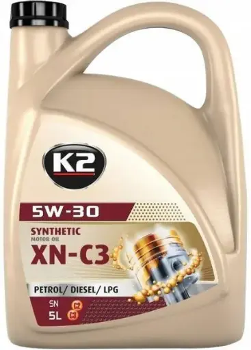 [O1515E] K2 TEXAR 5W30 XN-C3 SYNTHÉTIQUE C2/C3 5L